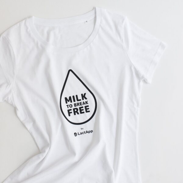 Camiseta adultx "Milk to Break Free"