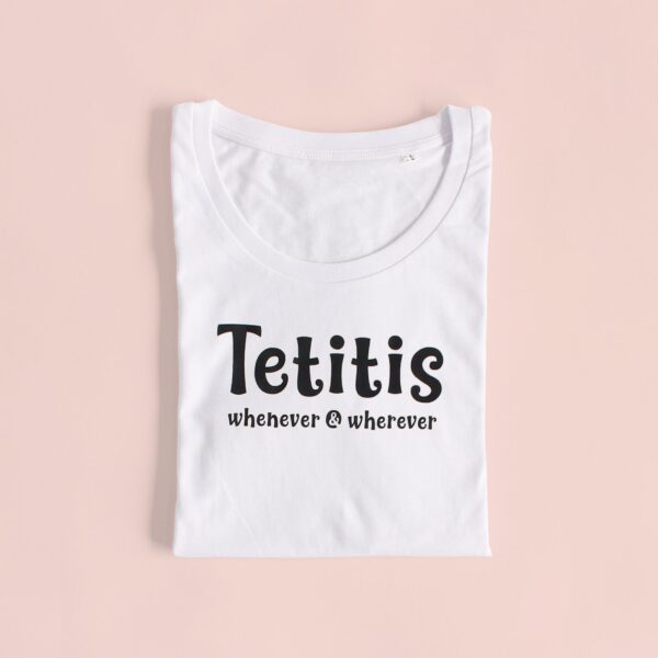 Camiseta adultx tetitis